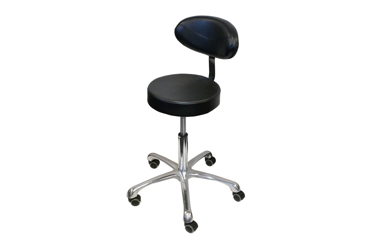 Adjustable Shop Stool - Swivel Casters (Made in USA) WHI #HRASV
