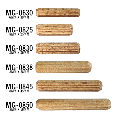 Small Diameter Dowels For Various Uses