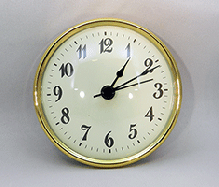 PREMIUM Ivory Arabic Clock Inserts 3-1/2