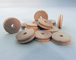 Wood Axle Pegs 2-1/8-inch, Pack of 25 Mini Wooden Pegs for Wood Train  Craft, Fits 3/8-inch Hole Wooden Wheel for Crafts, by Woodpeckers