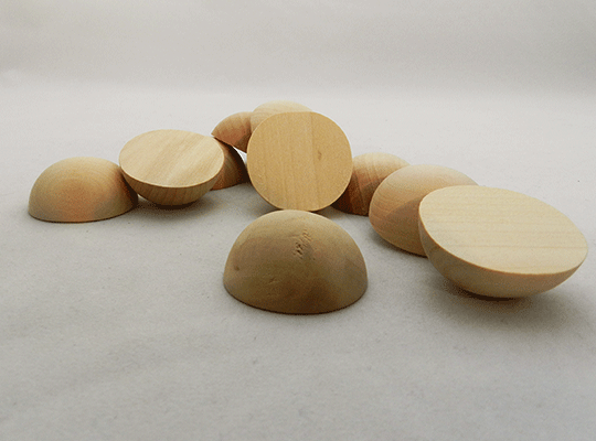 1 Wood Balls Set of 10 Unfinished Solid Wood 1 Inch Ball Wooden