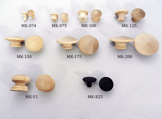 Wood Cabinet Knobs and Drawer Pulls