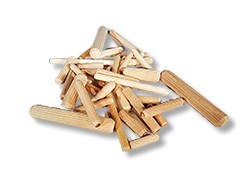 100PCS/LOT Dowelling Jig Kits Ramin Fluted Wooden Wood Dowel Dowels Grooved  Pin