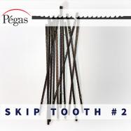 Pegas Double Skip Scroll Saw Blades - Pack of 12