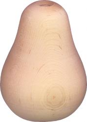 wood pear shape